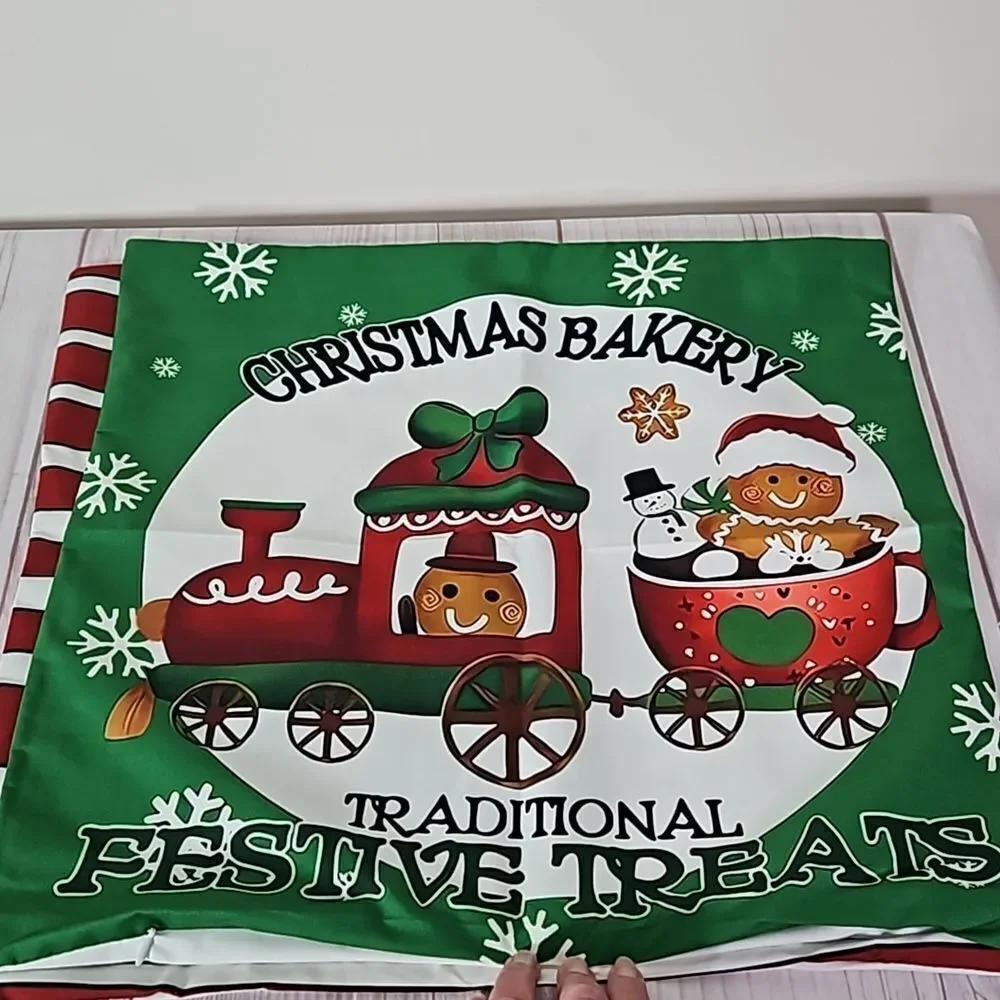 Gingerbread Throw Pillow Covers